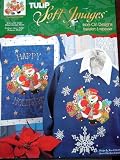 SHOPPING SNOWMAN - CHRISTMAS IRON ON DESIGNS FROM TULIP SOFT IMAGES