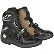 Alpinestars Tech 2 Men's Motocross Motorcycle Boots - Black
