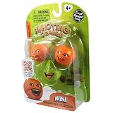 Annoying Orange Kitchen Crew Collectibles Mini Figure 3Pack Smilin Orange, Pear Whoa OrangeIMAGE