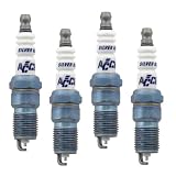 ACCEL  260SS Silver Tip Spark Plugs for GM, (Pack of 4) by Accel