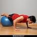 Balance Ball, Burst-Resistant - with Foot Pump and Training Guide