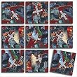 B Dazzle Pufferbellies Scramble Squares 9 Piece Puzzle