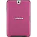 Toshiba Thrive Colored Back Cover for 10-Inch Tablet - Raspberry Fusion (PA3966U-1EAR)