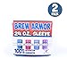 Brew Armor Silicone Mason Jar Sleeve 24 oz. 1.5 Pint Wide-Mouth by Brute Kitchen (2 Pack) (Burnt Cayenne)