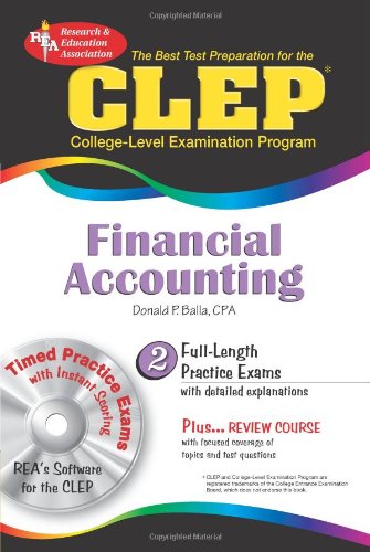 The Best Test P CLEP Financial Accounting w/ CD-ROM (CLEP Test