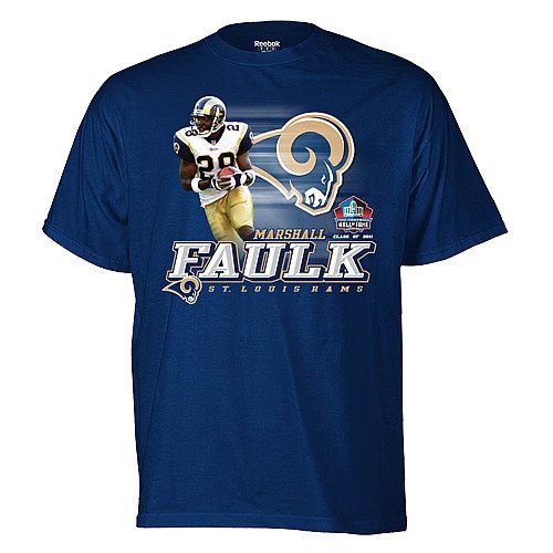 St. Louis Rams Marshall Faulk Hall of Fame Class of 2011 History Maker T-Shirt Extra Large