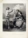 ENGRAVED PLATE BY JEUNE THE EFT c1875 ANTIQUE FINE ART