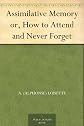Assimilative Memory or How to Attend and Never Forget