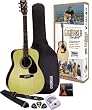 Yamaha F325 Gigmaker Standard Guitar Package with Natural Finish