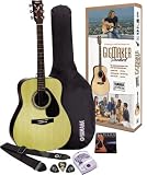 Yamaha F325 Gigmaker Standard Guitar Package with Natural Finish