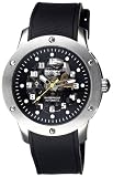 Rotary 500C Gents Automatic Black Feature  Rubber Strap Watch