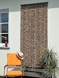 Produkt-Bild: T&uuml;rvorhang Flauschvorhang Flauschi Chenille 90x200 braun beige