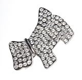 Accessories By Park Lane, Bro682, Diamante Dog Brooch With Crystal Stones