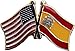 Flagline Spain ~ Friendship Lapel Pin