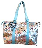 Lounge Fly Hello Kitty Silver Boombox / Stars Shoulder Tote Bag With Charms * Great Holiday Gift *