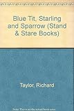 Blue tit, starling and sparrowhawk