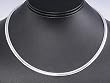 Sterling Silver Necklaces - Length: 16,18", Chain: 4mm