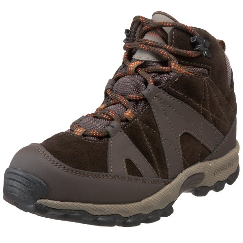 Columbia Sportswear BY3155 Gorge Mid Omni-Tech Hiking Shoe (Little Kid/Big Kid),Cordovan/Burnt Orange,3 M US Little Kid