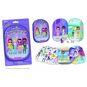 Fashion Angels 11632 New York Mini Magnetic Dress-Up Doll Design Sets