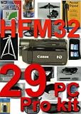 Pocket Video Camera Canon VIXIA HFM32 29 PIECE PRO KIT HD Camcorder with 5 Years warranty , Lenses , Filters , Tripod , Light +++ Pocket Video Camera Canon VIXIA HFM32 29 PIECE PRO KIT HD Camcorder with 5 Years warranty , Lenses , Filters , Tripod , Light +++
