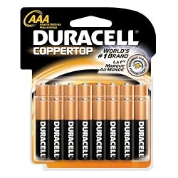 Duracell Batteries, AAA Size, 16-Count Packages (Pack of 2)