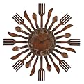 Eating Utensils, Clock by Grace Feyock