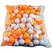 Franklin Sports 1 Star Table Tennis Balls (144 Count), White/Orange, 40mm