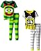 Yo Gabba Gabba Little Boys' Brobee and Plex Short Sleeve Four-Piece Pajama Set
