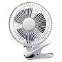 Atlantic Breeze 44552 Light Gray 6" Clip On 2 Speed Fan (ATL44552) Category: Fans