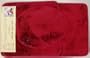 3 PIECE BATHROOM RUG, CONTOUR & LID COVER SET - BURGUNDY