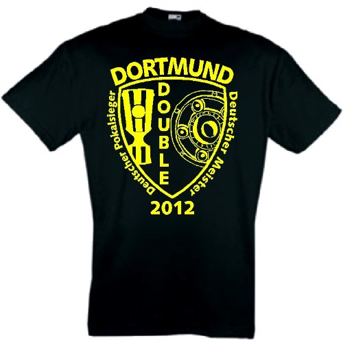 Produkt-Bild: Dortmund Pokalsieger Deutscher Meister 2012 Double T-Shirt bvb 09