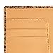 ZLYC Vintage Novelty Envelope Travel PU Leather Waterproof Passport Cover Holder