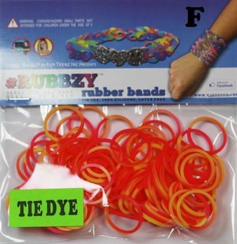Tie Dye Rubbzy Loose Rubber Bands