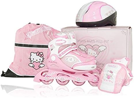 Hello Kitty Inline Skates Comprehensive Set Size M 210mm~240mm