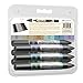 Letraset Metallic Marker, Twin-Tip, 6-Pack