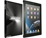 Black Apple iPad 2 Aluminum Plated Back Case Charlotte Bobcats