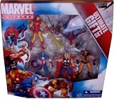 51aVtuIuxBL. SL160  Marvel Universe 3 3/4 Inch Action Figure 5Pack Avengers Ultimate Gift Set SpiderMan, Wolverine, Iron Man, Thor Captain America