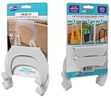 Just Solutions! 2-Pack All Purpose Double Hook Over The Cabinet