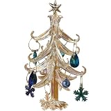 Boston Warehouse Winter Wonderland Wine Charm Tree, Set of 13