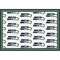 Seattle Seahawks All-Over Logo Rug