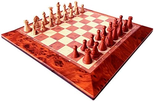 CTDream Chess Set-Magnetic Chess Pieces and Board-European Handmade Game