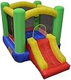 New Improved - My Bouncer Little Castle Bounce 118" L x 78" W x 72" H Ball Pit Bopper w/ Slides & Ball Hoop - Phthalate Free Puncture Resist Nylon Material - (Other Models & Sizes Available, Sold thru Separate Amazon Listings)