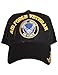 US Air Force Veteran Embroidered Military Branch Logo Baseball Cap Black