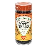 Spice Garden Poppy Seed, Whole, 2.5-Ounce Jar (Pack of 8)