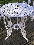 Review UKX  / Rose Round 60cm Cast Aluminium Table