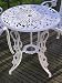 Rose Round 60cm Cast Aluminium Table