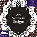 Art Nouveau Designs (Agile Rabbit Editions Free CD-ROM)