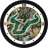 South Florida Bulls USF NCAA 12In Camo Wall Clock
