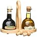 Health & Personal Care : Colavita Extra Virgin Olive Oil and Balsamic Vinegar Cruet Sets (Pack of 3)