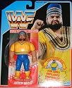 WWE WWF Hasbro Akeem "the African Dream" NEW RARE MOC Series 1 on Foreign Card Blue Card Collectible Wrestling Figure Toy